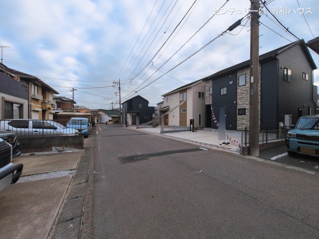 埼玉県鶴ヶ島市羽折町の新築戸建て完成写真 2026年3月1日撮影