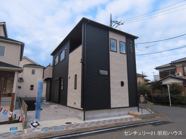 埼玉県鶴ヶ島市羽折町の新築戸建て完成写真 2026年3月1日撮影