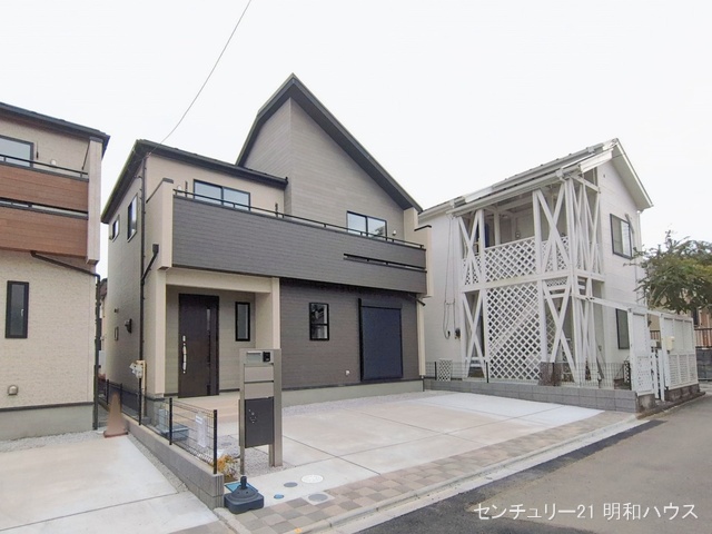 埼玉県川越市豊田町２丁目の新築戸建て完成写真 2026年2月16日撮影