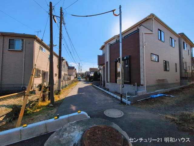 埼玉県川越市仙波町4丁目の新築戸建て外構写真 2026年3月10日撮影