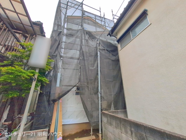 埼玉県川越市新宿町６丁目の新築戸建てシート写真 2026年4月29日撮影