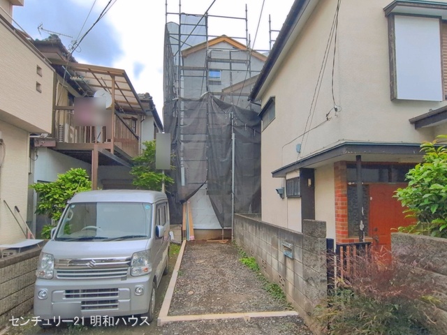 埼玉県川越市新宿町６丁目の新築戸建てシート写真 2026年4月29日撮影