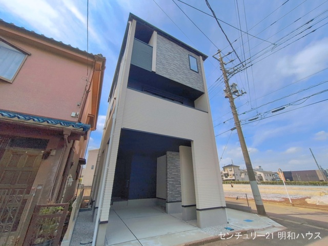 埼玉県川越市熊野町の新築戸建て完成写真 2026年4月13日撮影