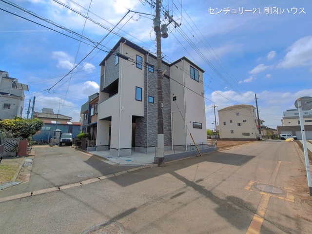 埼玉県川越市熊野町の新築戸建て完成写真 2026年4月13日撮影