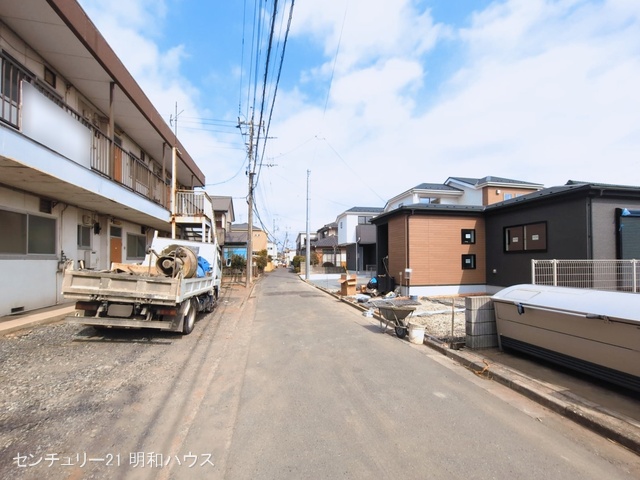 埼玉県鶴ヶ島市大字中新田の新築戸建て外構写真 2026年3月17日撮影