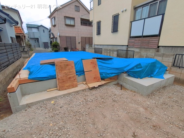 埼玉県川越市砂新田5丁目の新築戸建て基礎写真 2026年3月24日撮影