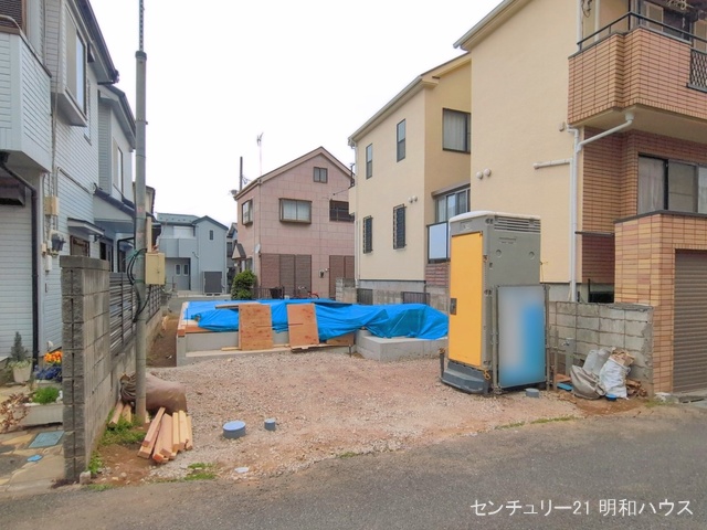 埼玉県川越市砂新田5丁目の新築戸建て基礎写真 2026年3月24日撮影