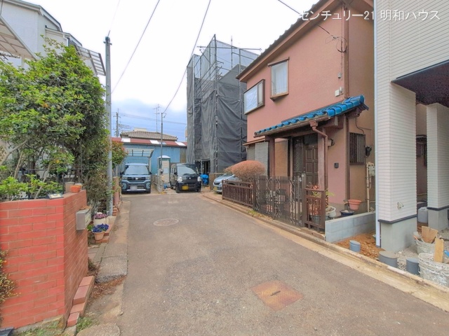 埼玉県川越市熊野町の新築戸建てシート写真 2026年3月24日撮影