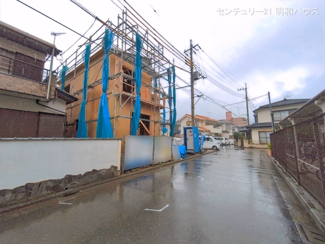 埼玉県鶴ヶ島市大字藤金の新築戸建て上棟写真 2026年6月24日撮影