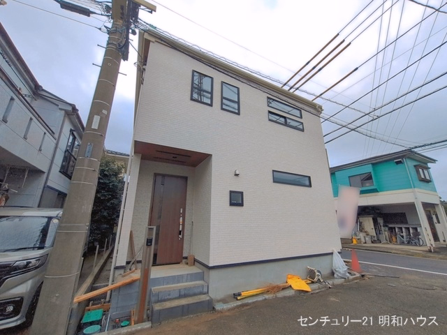 埼玉県川越市岸町２丁目の新築戸建て外構写真 2026年6月25日撮影