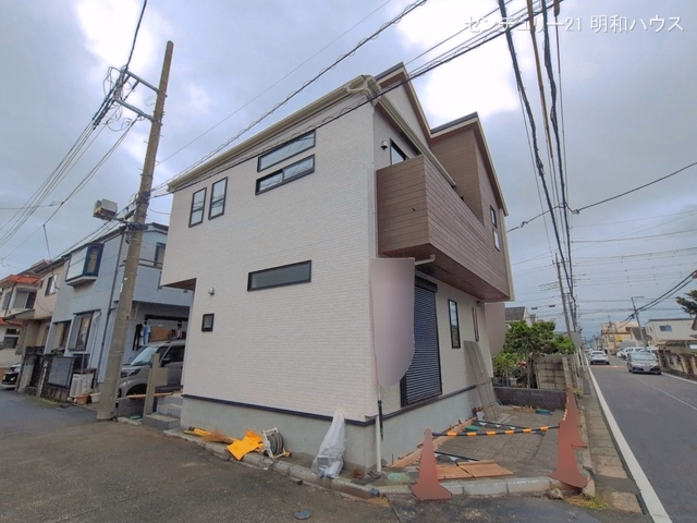 埼玉県川越市岸町２丁目の新築戸建て外構写真 2026年6月25日撮影