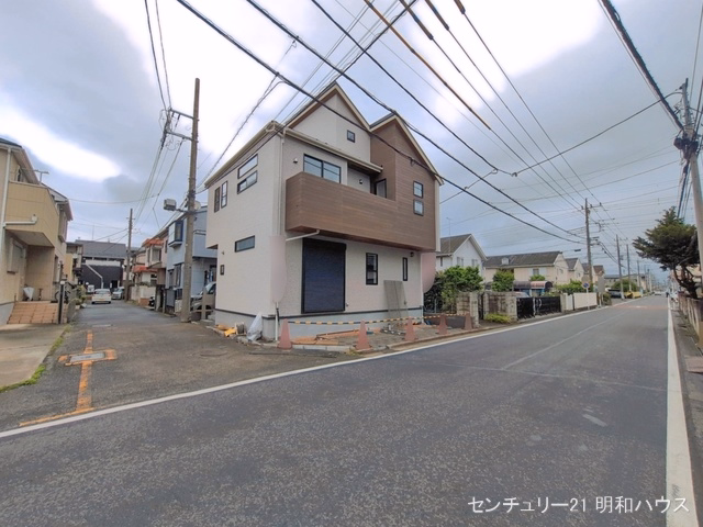 埼玉県川越市岸町２丁目の新築戸建て外構写真 2026年6月25日撮影