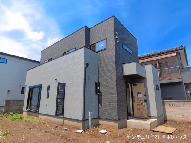 埼玉県川越市岸町２丁目の新築戸建て外構写真 2026年6月15日撮影