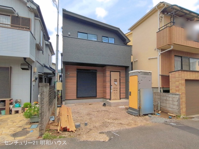 埼玉県川越市砂新田５丁目の新築戸建て外構写真 2026年5月26日撮影