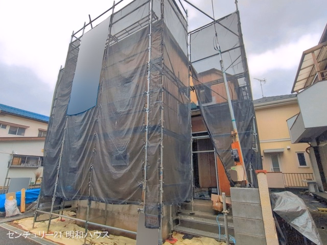 新築戸建て 川越市霞ヶ関北4丁目2番 A号棟 上棟