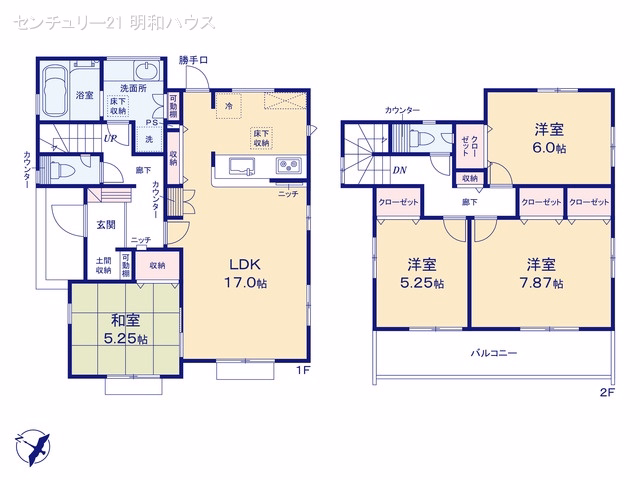日高市高麗川1丁目(戸建)03 間取図
