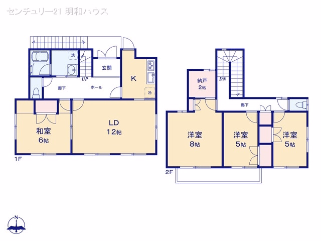 日高市武蔵台5丁目 間取図