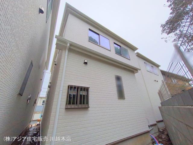 埼玉県川越市郭町２丁目の新築戸建て外構写真 2024年11月14日撮影