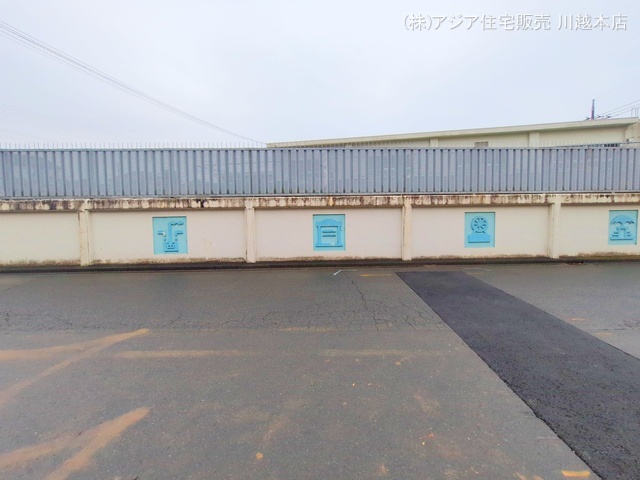 埼玉県川越市郭町２丁目の新築戸建て外構写真 2024年11月14日撮影