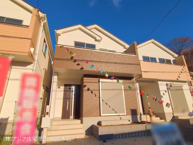 埼玉県川越市郭町２丁目の新築戸建て完成写真 2024年12月26日撮影
