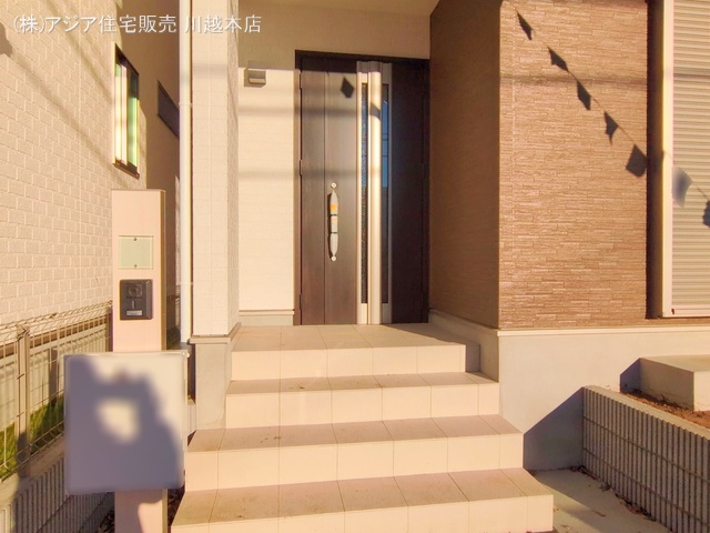 埼玉県川越市郭町２丁目の新築戸建て完成写真 2024年12月26日撮影