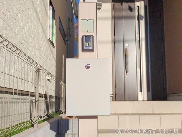 埼玉県川越市郭町２丁目の新築戸建て完成写真 2024年12月26日撮影