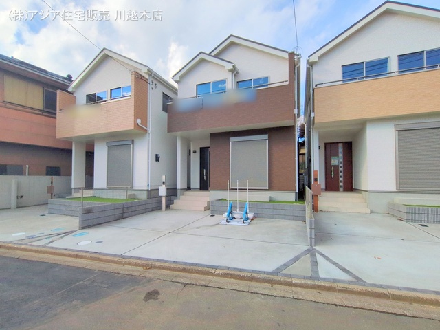 埼玉県川越市郭町２丁目の新築戸建て完成写真 2025年1月6日撮影