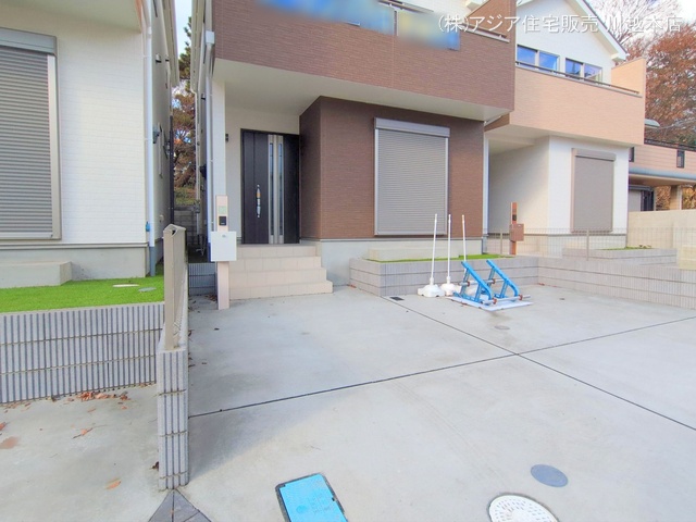 埼玉県川越市郭町２丁目の新築戸建て完成写真 2025年1月6日撮影