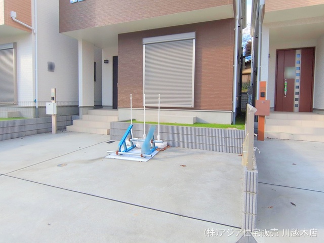 埼玉県川越市郭町２丁目の新築戸建て完成写真 2025年1月6日撮影