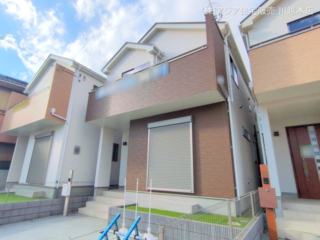 埼玉県川越市郭町２丁目の新築戸建て完成写真 2025年1月6日撮影