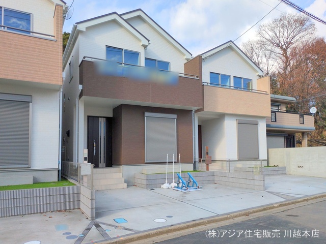 埼玉県川越市郭町２丁目の新築戸建て完成写真 2025年1月6日撮影