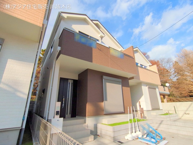 埼玉県川越市郭町２丁目の新築戸建て完成写真 2025年1月6日撮影