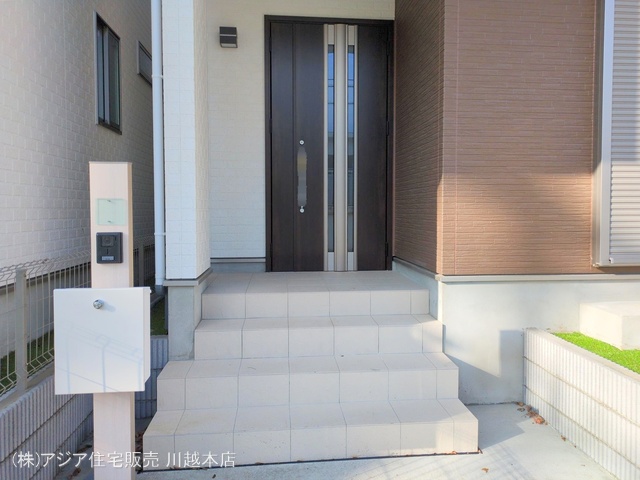 埼玉県川越市郭町２丁目の新築戸建て完成写真 2025年1月6日撮影