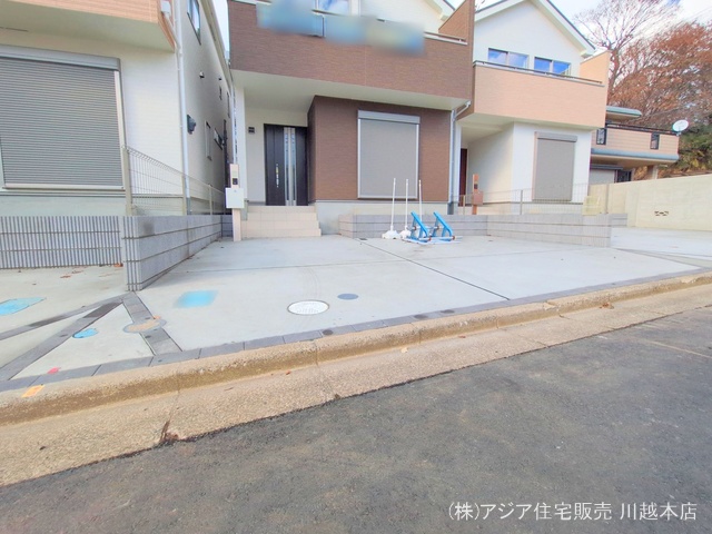 埼玉県川越市郭町２丁目の新築戸建て完成写真 2025年1月6日撮影