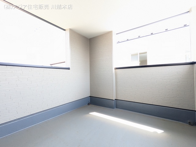 埼玉県川越市今成1丁目の新築戸建てバルコニー写真 2025年8月28日撮影