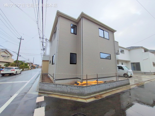 埼玉県川越市今成1丁目の新築戸建て完成写真 2024年11月19日撮影