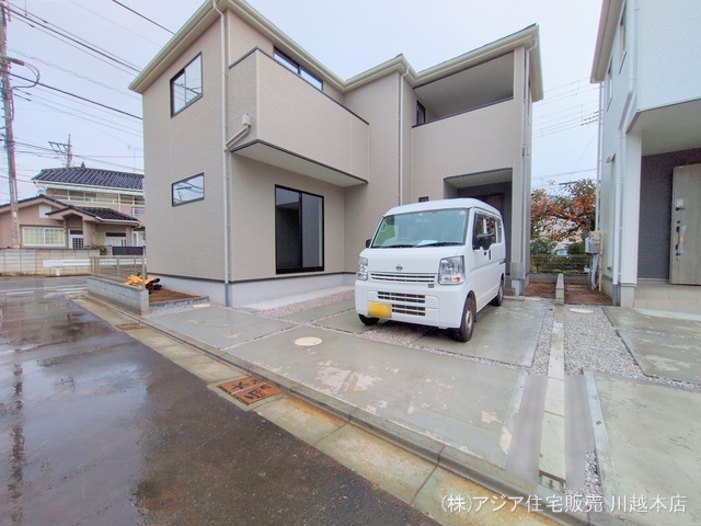 埼玉県川越市今成1丁目の新築戸建て完成写真 2024年11月19日撮影