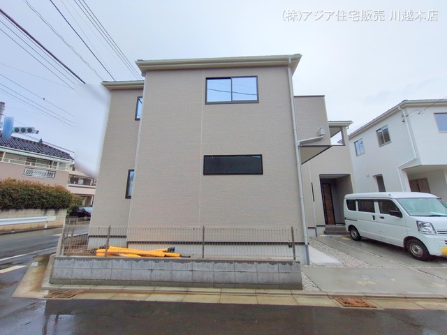 埼玉県川越市今成1丁目の新築戸建て完成写真 2024年11月19日撮影