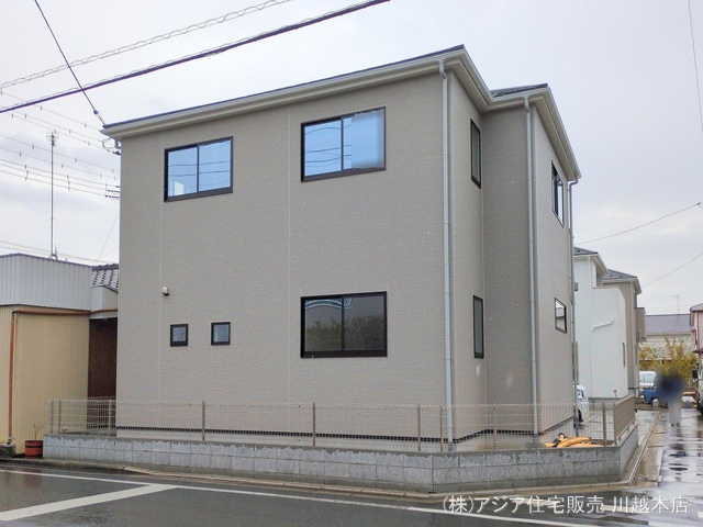 埼玉県川越市今成1丁目の新築戸建て完成写真 2024年11月19日撮影