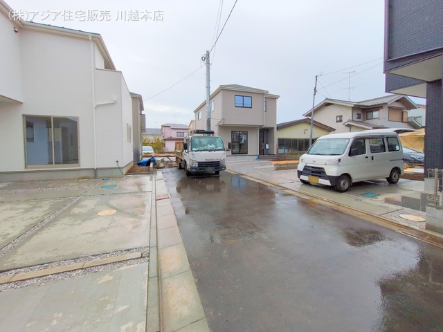 埼玉県川越市今成1丁目の新築戸建て完成写真 2024年11月19日撮影
