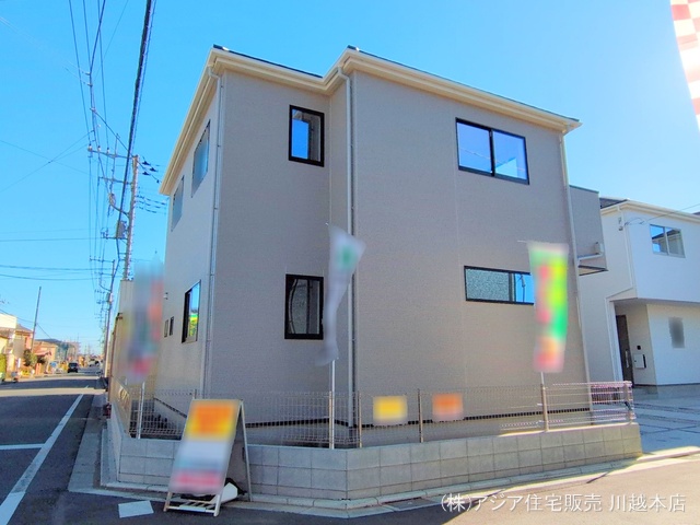 埼玉県川越市今成1丁目の新築戸建て完成写真 2024年12月22日撮影