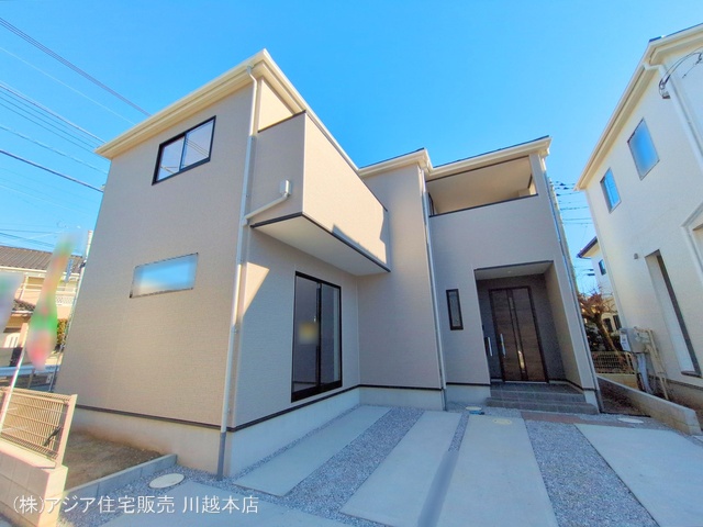埼玉県川越市今成1丁目の新築戸建て完成写真 2024年12月22日撮影