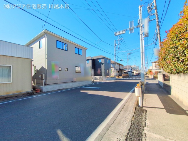 埼玉県川越市今成1丁目の新築戸建て完成写真 2024年12月22日撮影