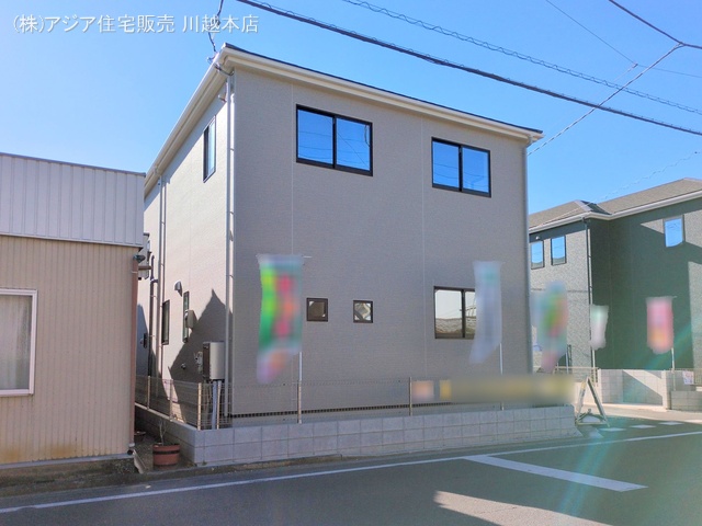 埼玉県川越市今成1丁目の新築戸建て完成写真 2024年12月22日撮影