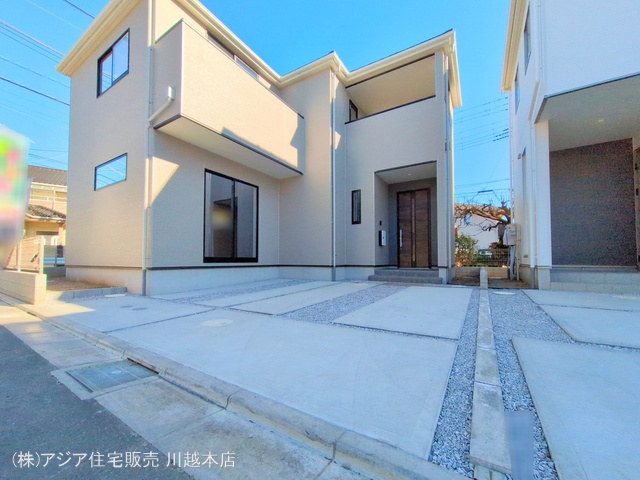埼玉県川越市今成1丁目の新築戸建て完成写真 2024年12月22日撮影