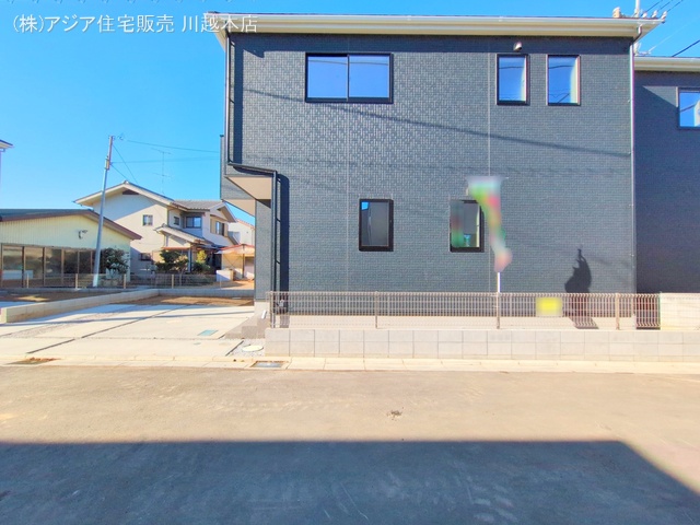 埼玉県川越市今成1丁目の新築戸建て完成写真 2024年12月22日撮影