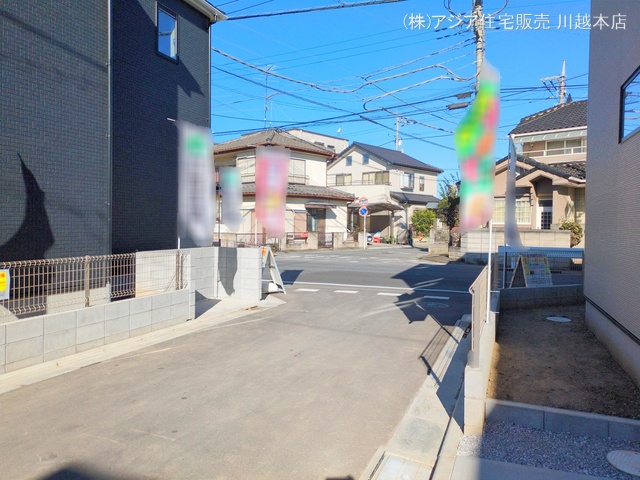 埼玉県川越市今成1丁目の新築戸建て完成写真 2024年12月22日撮影