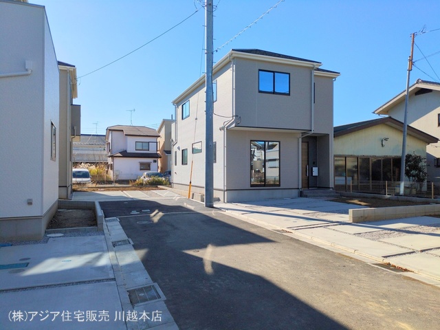 埼玉県川越市今成1丁目の新築戸建て完成写真 2024年12月22日撮影