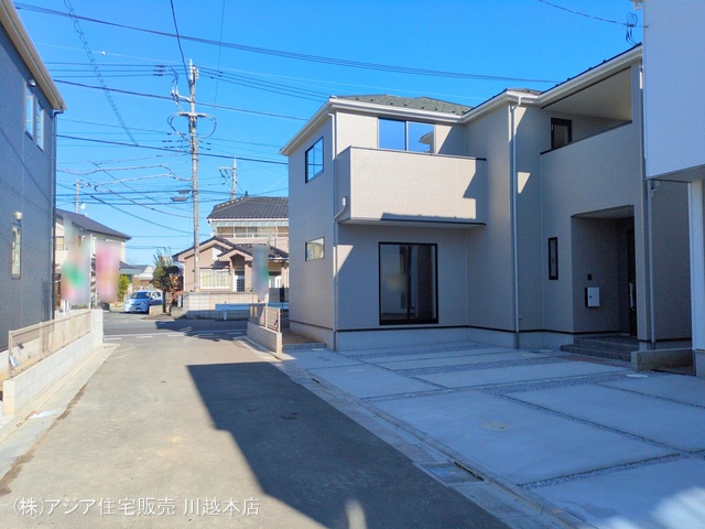 埼玉県川越市今成1丁目の新築戸建て完成写真 2024年12月22日撮影