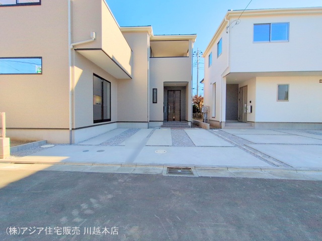 埼玉県川越市今成1丁目の新築戸建て完成写真 2024年12月22日撮影
